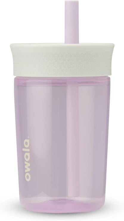 Owala vaso de plastico con popote flexible