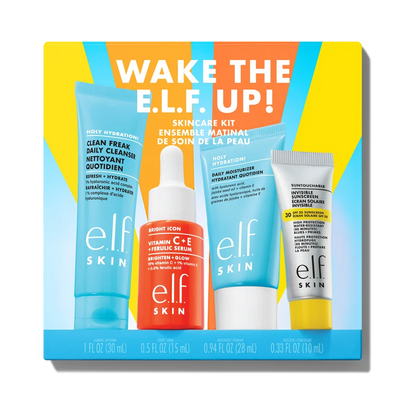 Wake the e.l.f. Up Skincare Kit