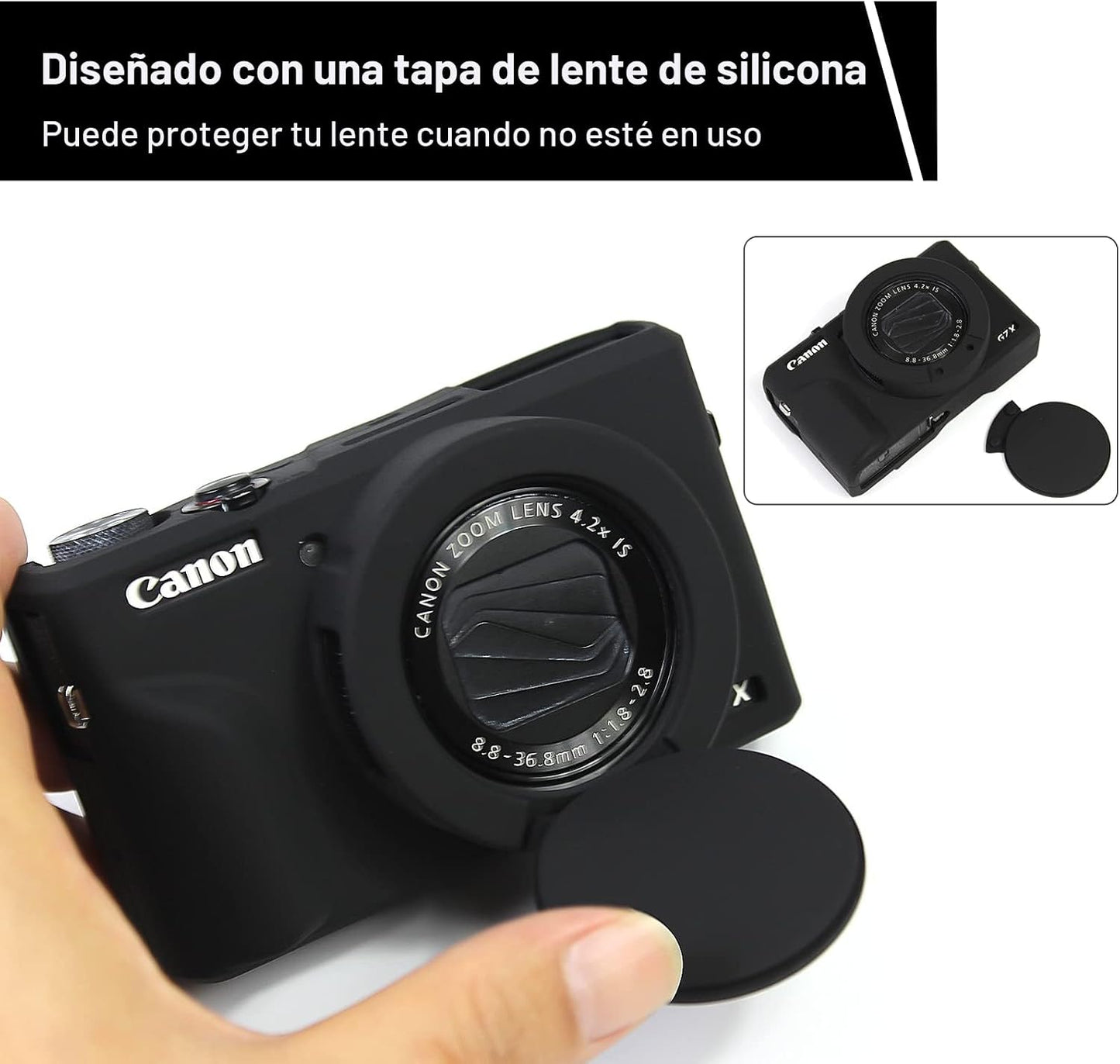 Funda para cámara Canon Powershot G7 X Mark III