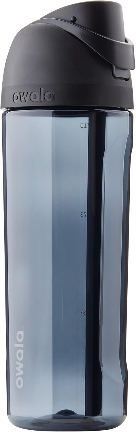 Owala FreeSip Clear Tritan Plastic Water Bottle