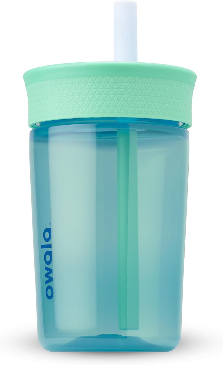 Owala vaso de plastico con popote flexible