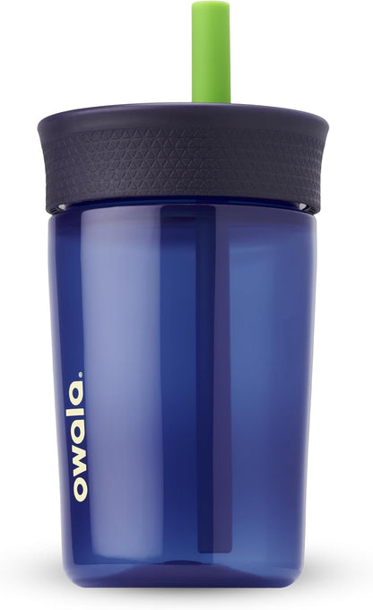 Owala vaso de plastico con popote flexible