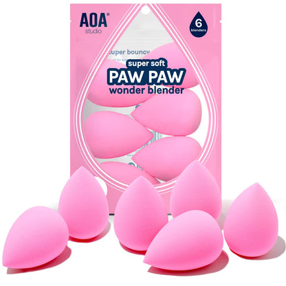 Sponge Set Latex Free and High-definition Set of 6 makeup Wonder blender