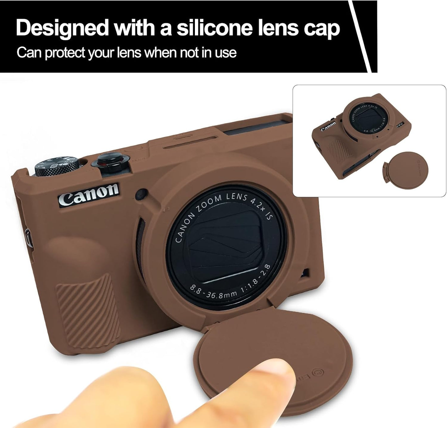 Funda para cámara Canon Powershot G7 X Mark III