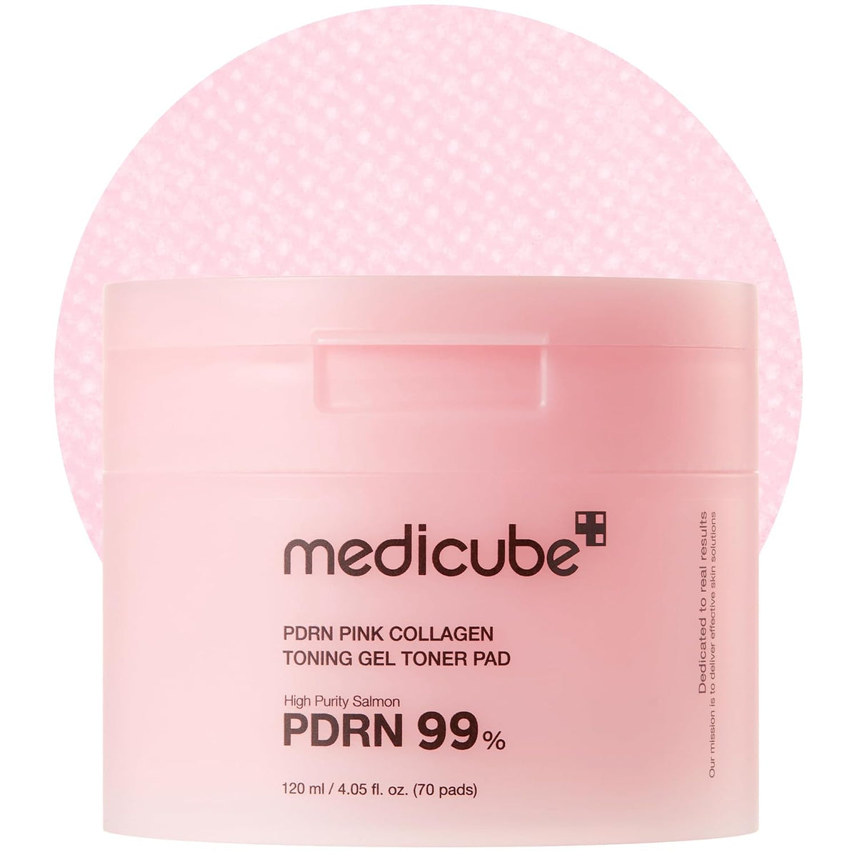Toner Pads Salmon DNA PDRN Pink Collagen Jelly Pad for Soothing