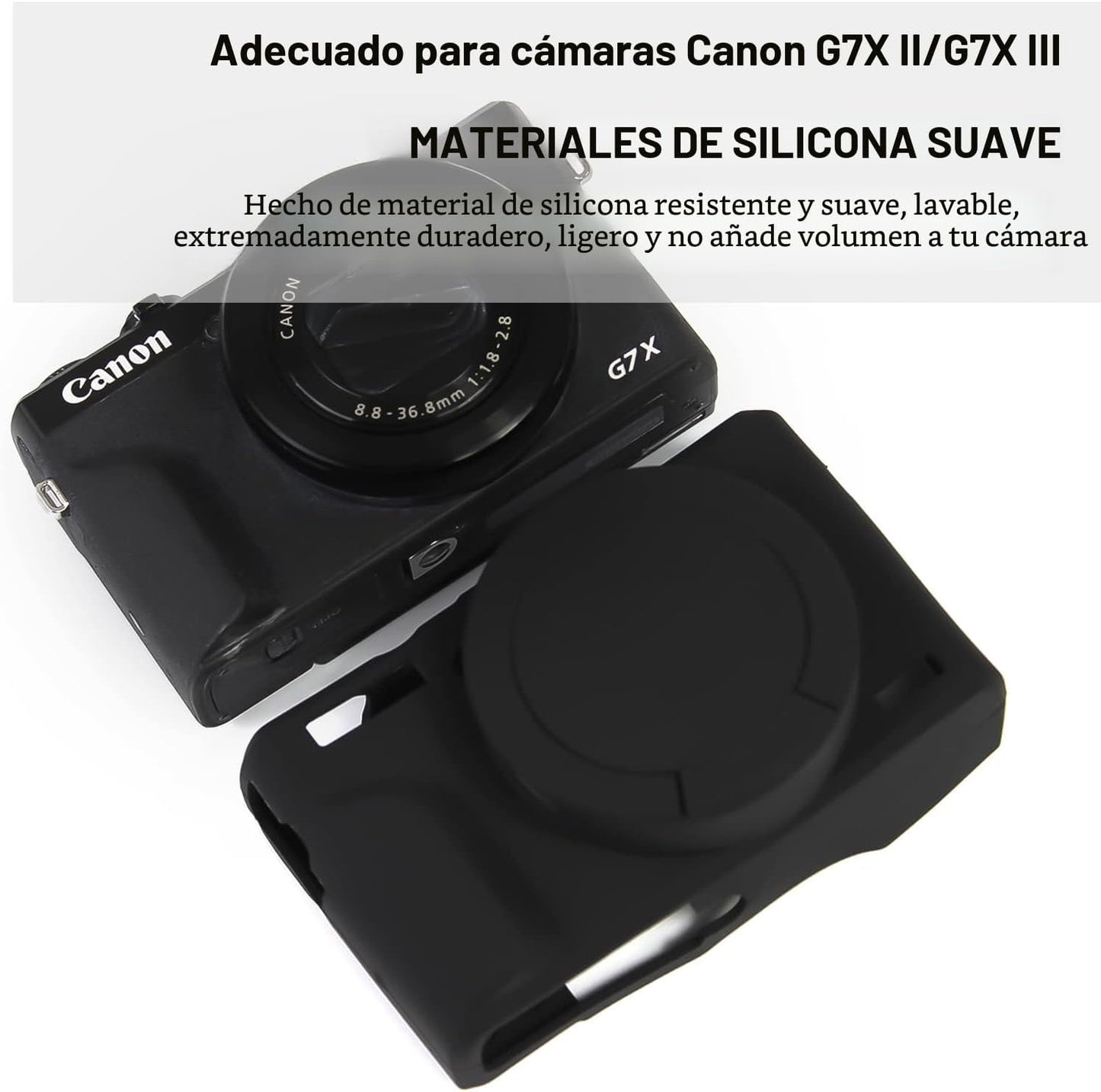 Funda para cámara Canon Powershot G7 X Mark III