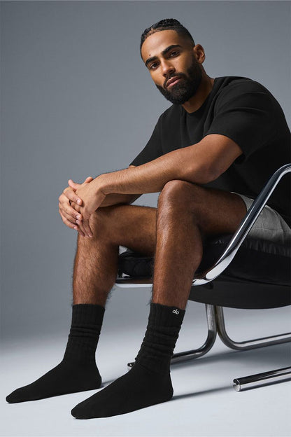 Unisex Scrunch Sock - Gravel