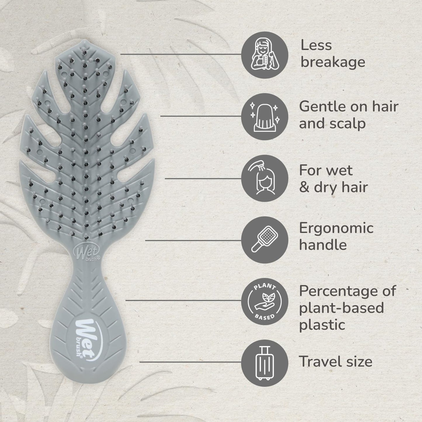 Wet Brush Go Mini Detangler