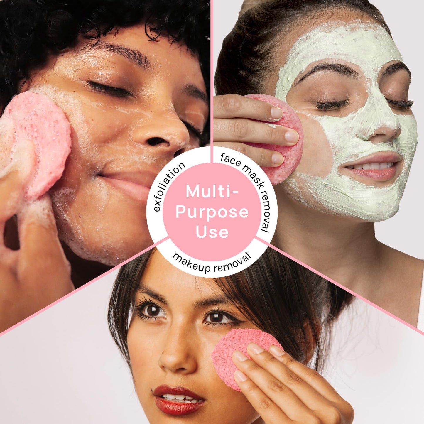 Studio 50-Count Compressed Facial Sponges