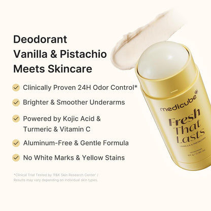 Deodorant Kojic Acid & Turmeric for Women & Men, Aluminum-Free