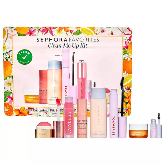 Clean Me Up Makeup and Skincare Value Set - Khol´s Edition