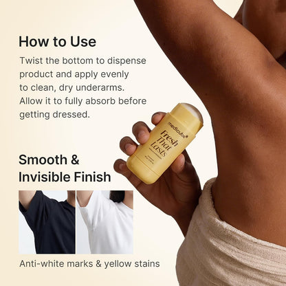 Deodorant Kojic Acid & Turmeric for Women & Men, Aluminum-Free