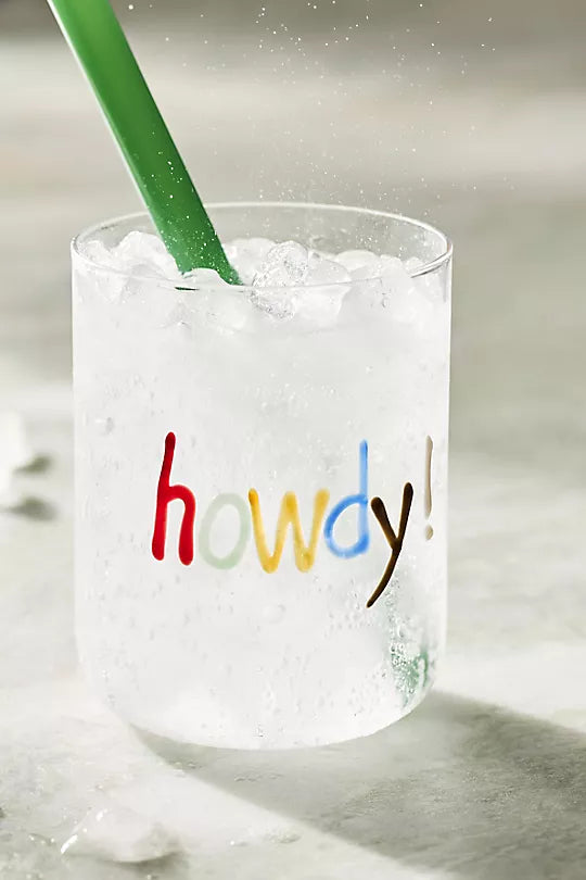 Love Notes Icon Juice Glass