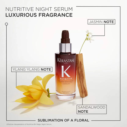 Nutritive 8H Magic Night Serum Hydrating Treatment for Dry Hair