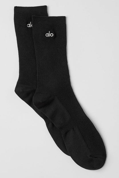 Unisex Half-Crew Understated Sock