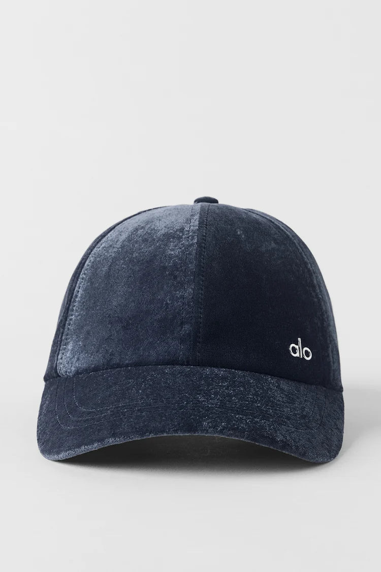 Velvet Off-Duty Cap