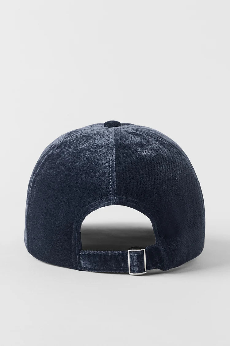 Velvet Off-Duty Cap
