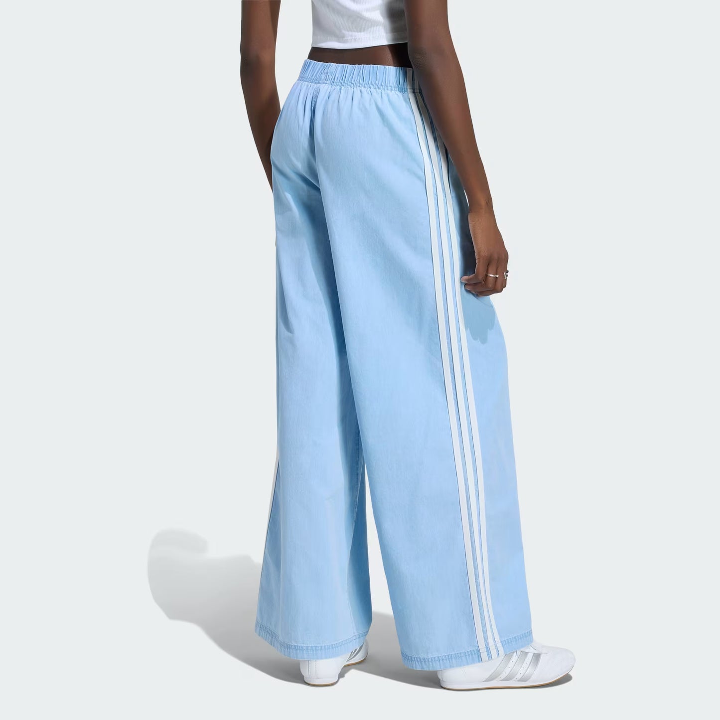 ADIDAS ORIGINALS SUMMER GLOW WIDE LEG TRACK PANTS