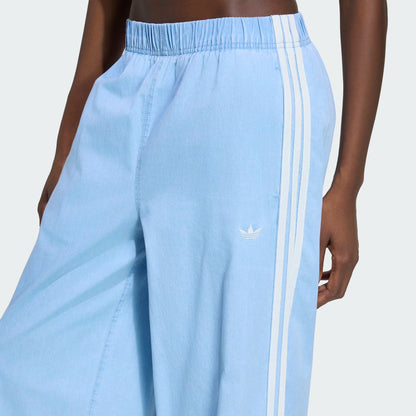ADIDAS ORIGINALS SUMMER GLOW WIDE LEG TRACK PANTS