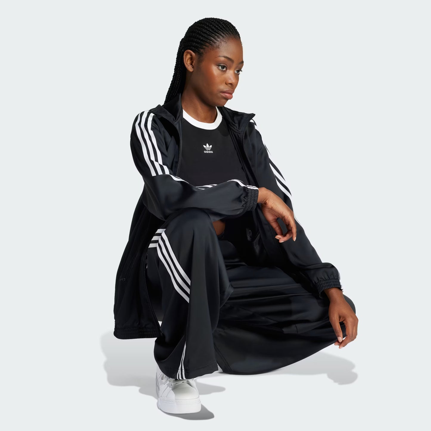 Adicolor Satin Wide Leg Track Pants