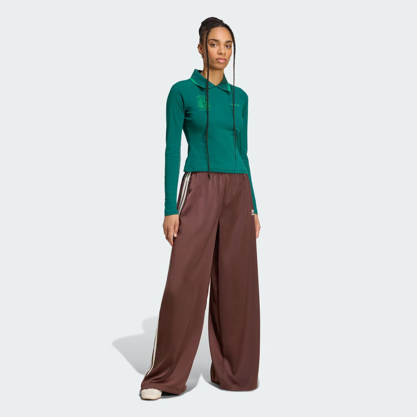 Adicolor Satin Wide Leg Track Pants