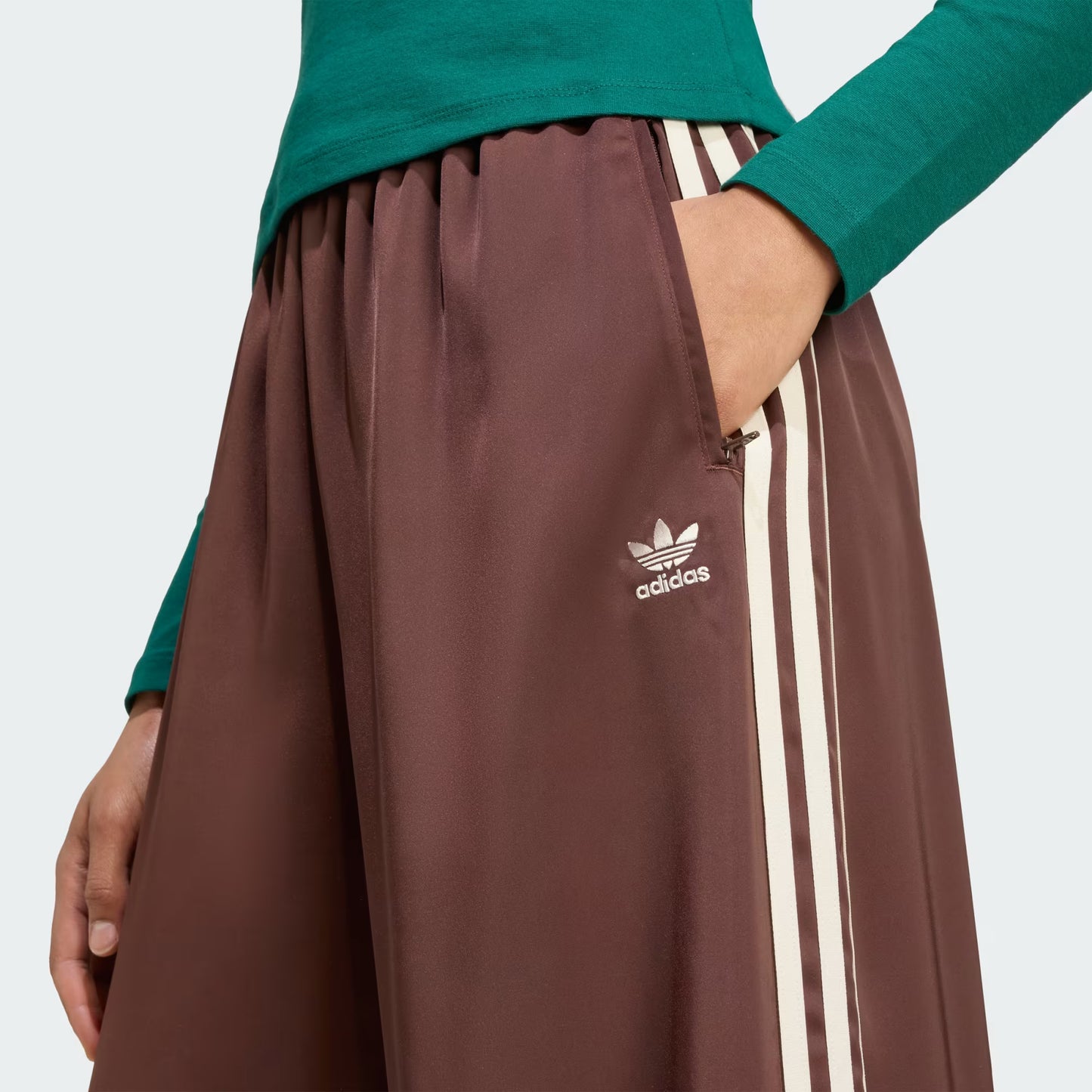Adicolor Satin Wide Leg Track Pants