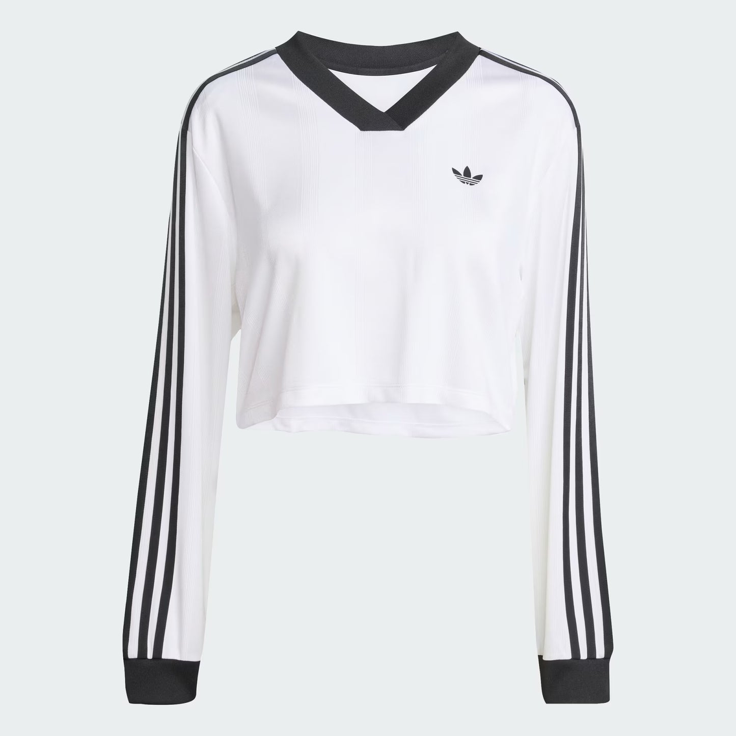 Adicolor Soccer Jacquard Crop Long-Sleeve Top