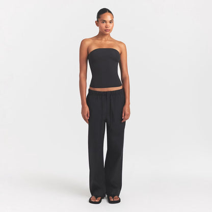 Oversized straight leg pant