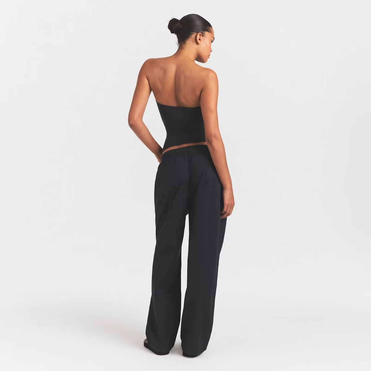 Oversized straight leg pant