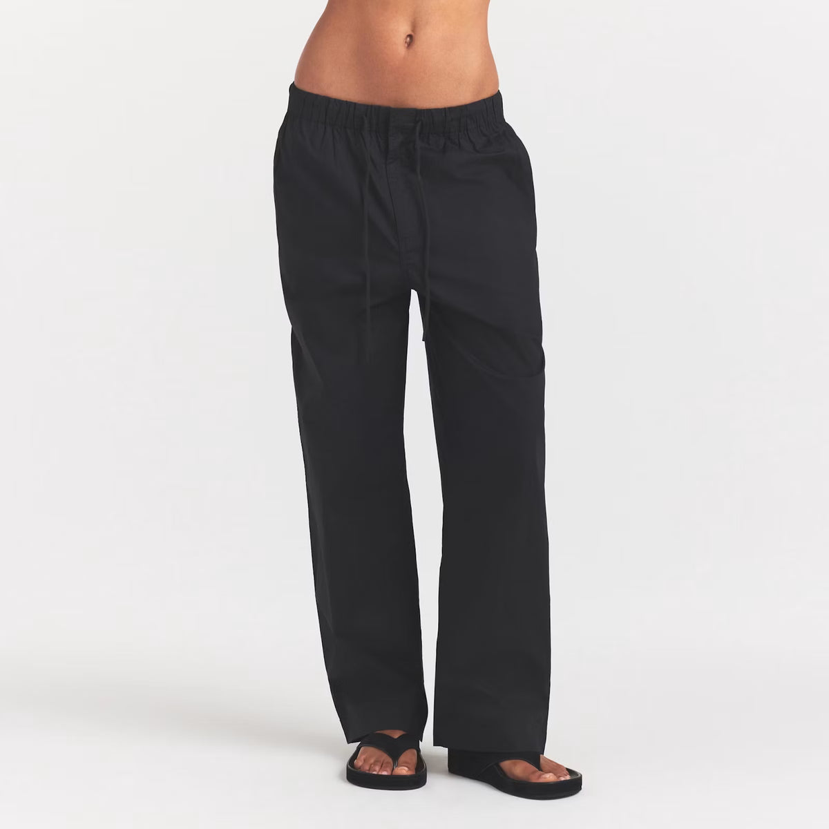 Oversized straight leg pant