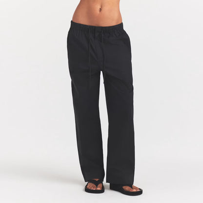 Oversized straight leg pant