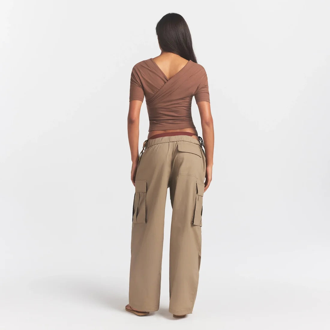 OVERSIZED LOW RISE CARGO PANT