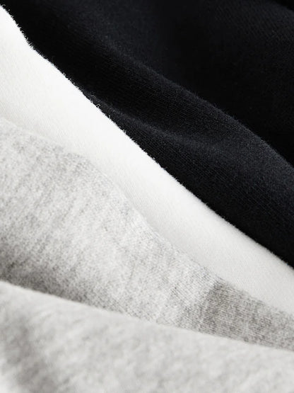 smALLSAINTS Black/White Logo Crew Relaxed T-Shirts 3 Pack