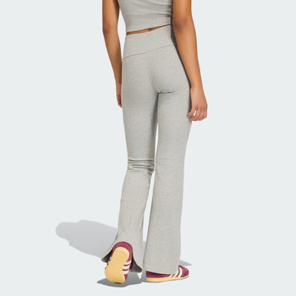ESSENTIALS RIB FLARED LEGGINGS