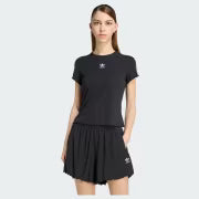 ESSENTIALS SCALLOPED EDGE BABY TEE