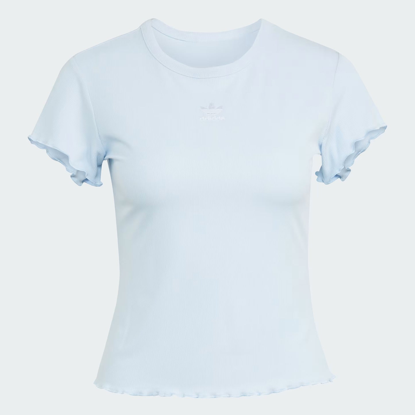 ESSENTIALS SCALLOPED EDGE BABY TEE