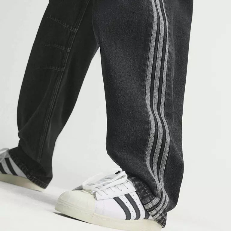 HIGH RISE BARREL LEG DENIM PANT