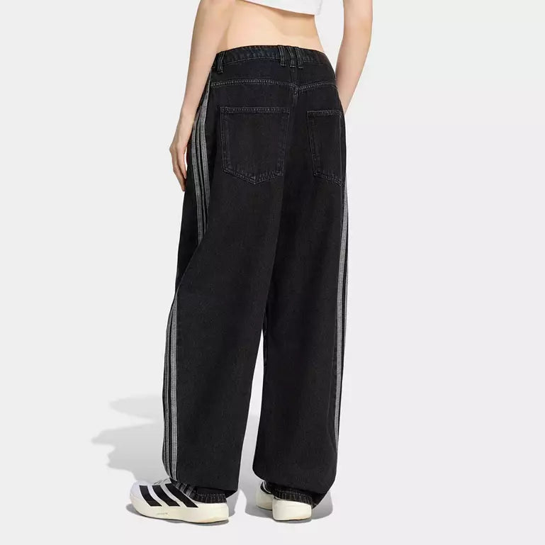 HIGH RISE BARREL LEG DENIM PANT