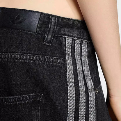 HIGH RISE BARREL LEG DENIM PANT