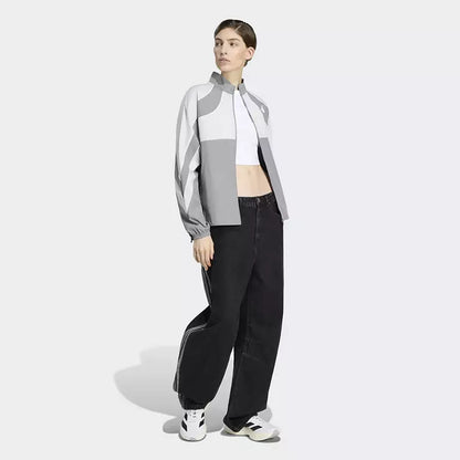 HIGH RISE BARREL LEG DENIM PANT