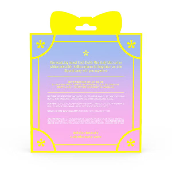 Mini Body Mist + Charm