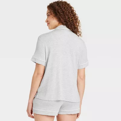 Cloud Knit Short Sleeve Modal Pajama Set