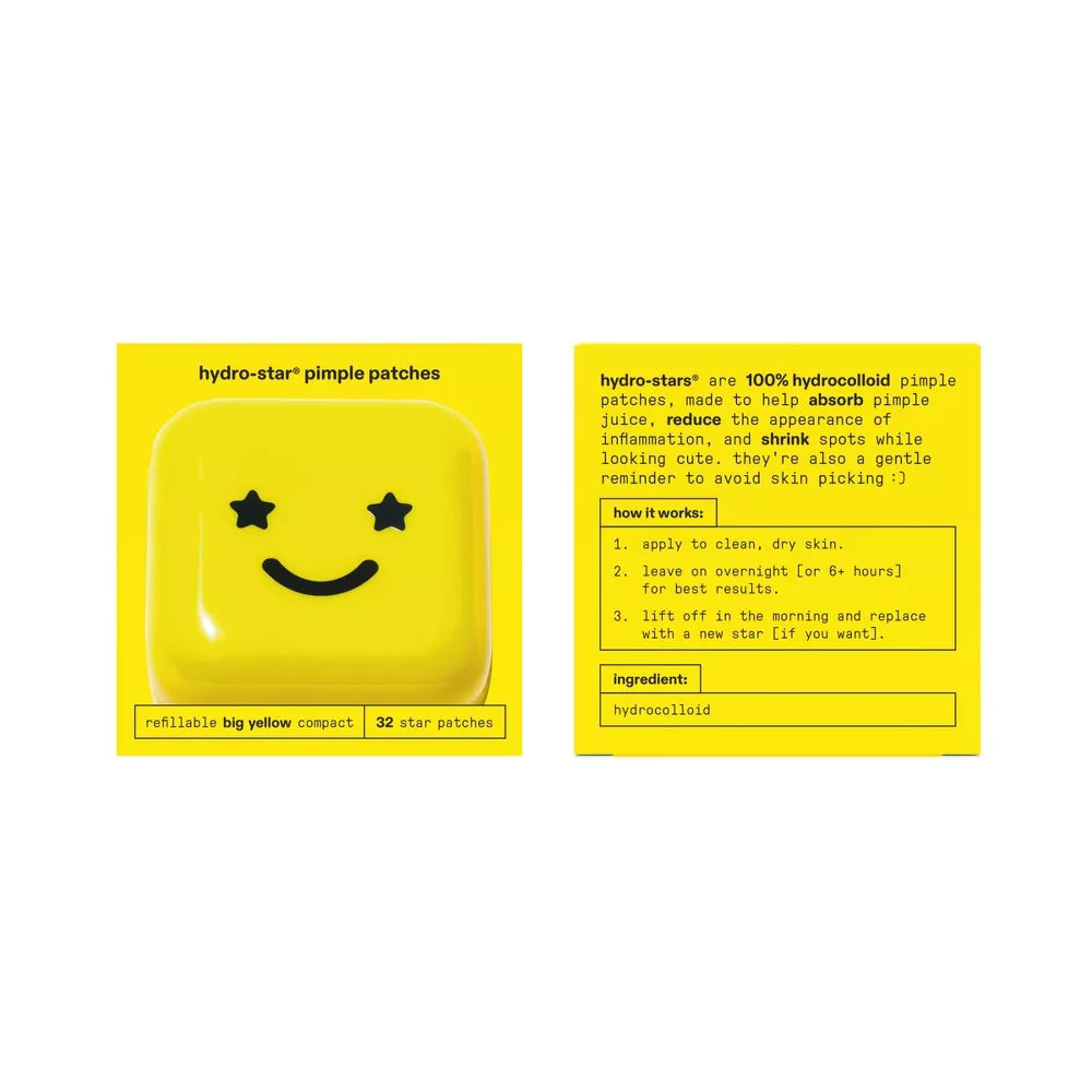 Hydro-Star Pimple Patches + Refillable Compact