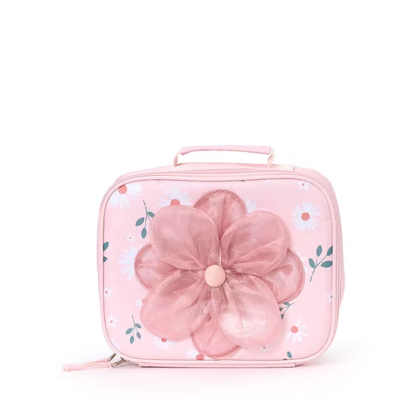 Locker Club Backpack Set with Lunch Box and Headphones - Flower