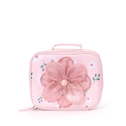 Locker Club Backpack Set with Lunch Box and Headphones - Flower