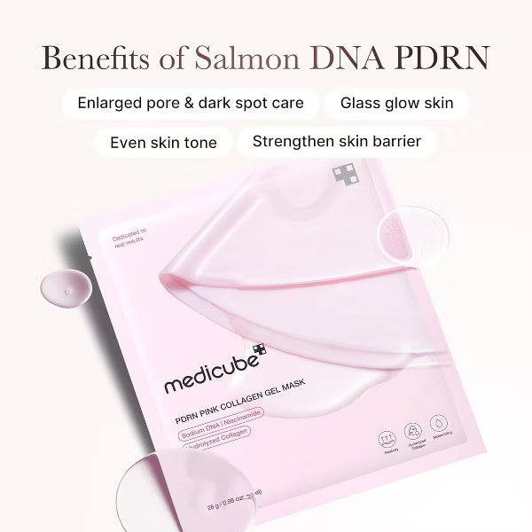 PDRN Pink Collagen Gel Face Mask Korean Skincare