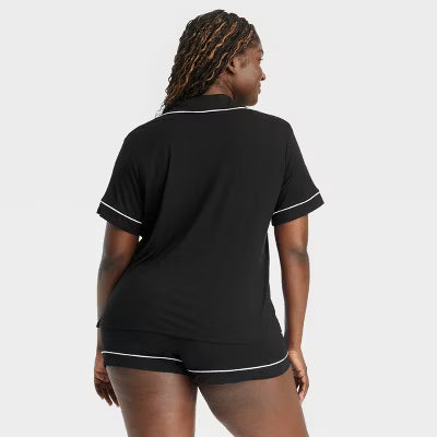 Cloud Knit Short Sleeve Modal Pajama Set