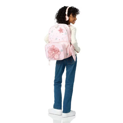 Locker Club Backpack Set with Lunch Box and Headphones - Flower