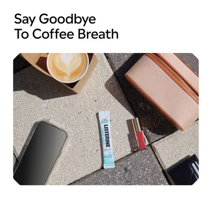 On-The-Go Alcohol-Free Cool Mint Mouthwash Packets