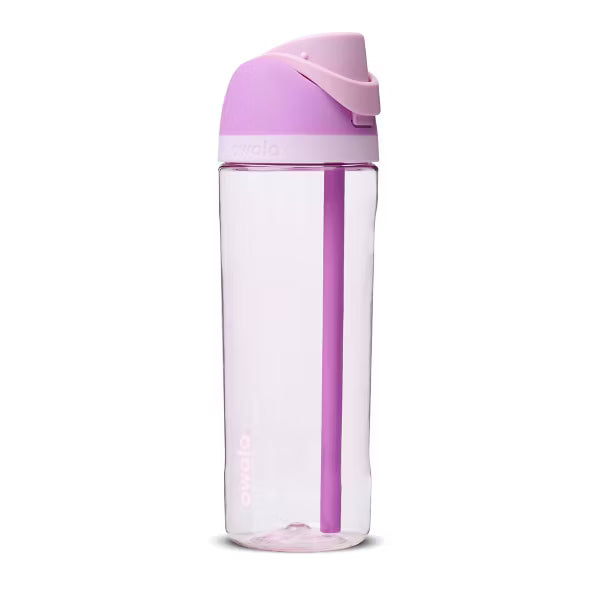 Owala FreeSip Clear Tritan Plastic Water Bottle